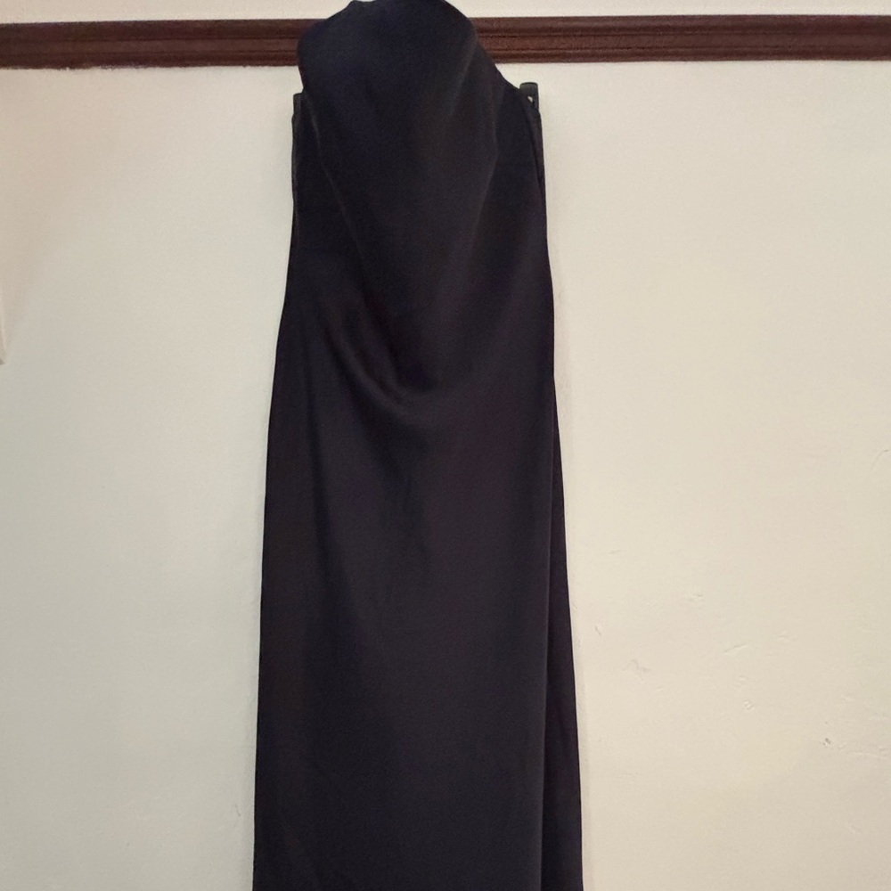 Laundry By Shelli Segal Strapless Navy Dress